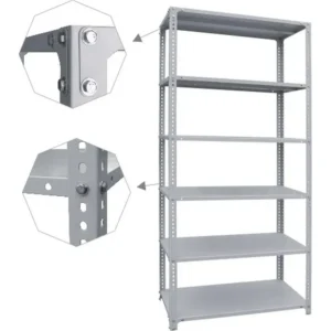 SuperHome 200x75x30 6x40kg Potpuno Metalna Montažna Polica