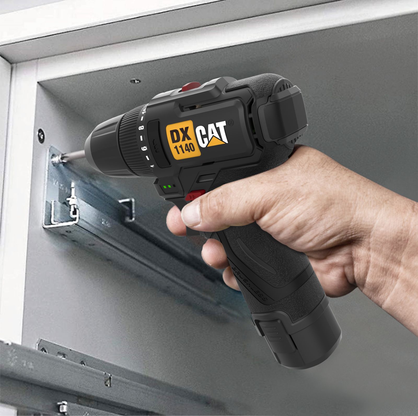CAT aku-bušilica zavrtač DX1140 12V - Slika 2