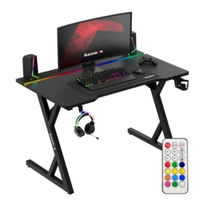 Huzaro Hero 2.4 Crni RGB Gaming sto