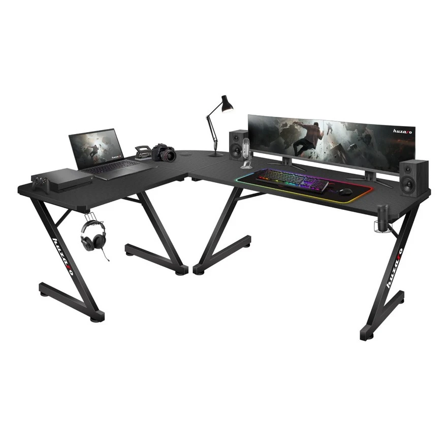 Huzaro Hero 7.0 Crni Ugaoni Gaming sto